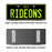 PLA ECO Printed Custom Personalised Mini Number Plate