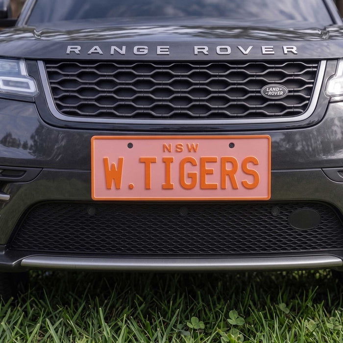 PLA ECO Printed Custom Personalised Mini Number Plate