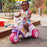 Peg Perego Mini Princess Kids Ride On Motorcycle | Purpley Pinkish