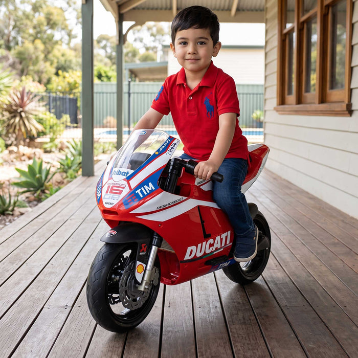 Peg Perego Officially Licensed Ducati Moto GP Kids Ride On Motorbike