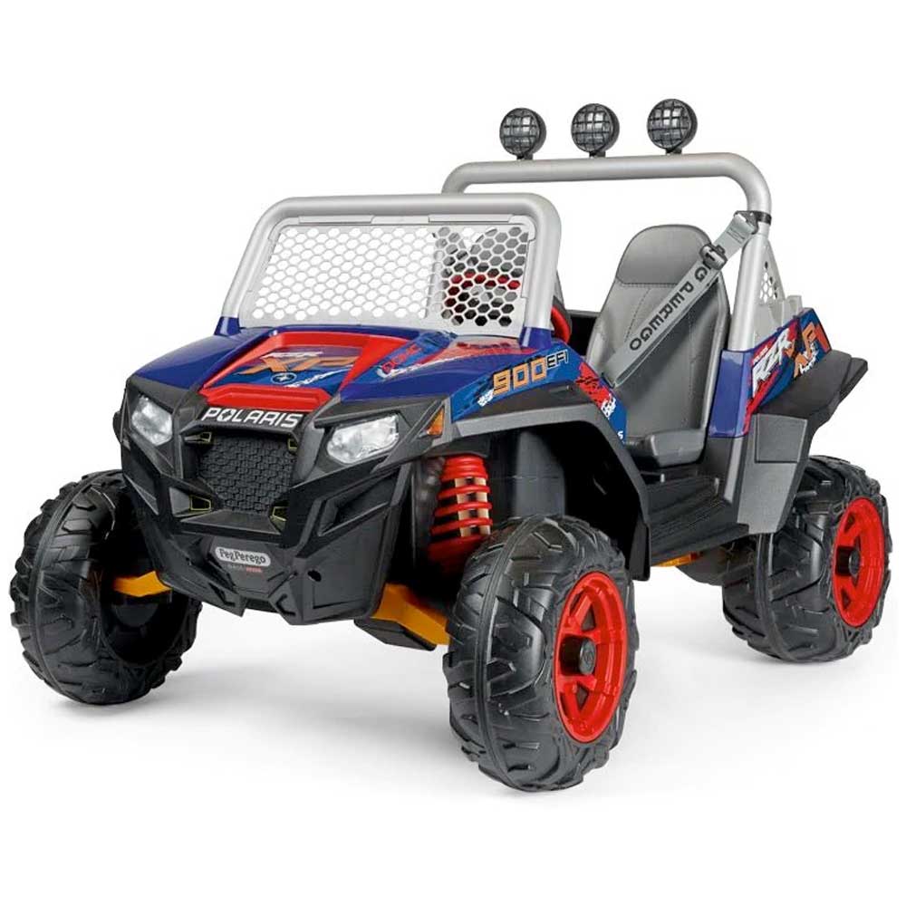 Kid Rzr Racing Peg Perego Officially Licensed Polaris RZR 900 XP Two Seater Kids Ride ...