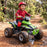 Peg Perego T-Rex Kids Ride On Quad Motorcycle Slime Green