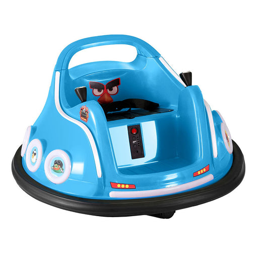 Angry Birds Kids Ride On BUMPER Car with Remote Control | Blue