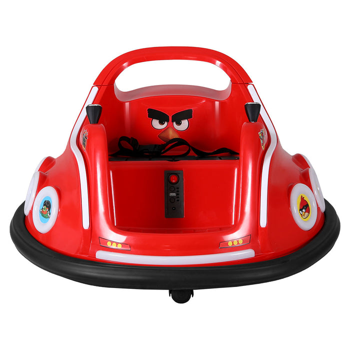 Angry Birds Kids Ride On BUMPER Car with Remote Control | Red