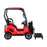 Kids Forklift Ride On Car with Working Mast Lift & Remote Control | True Red