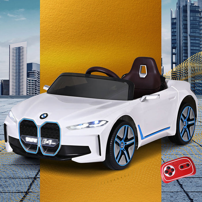 Officially Licensed BMW I4 Kids Ride On sports car with Remote Control ...