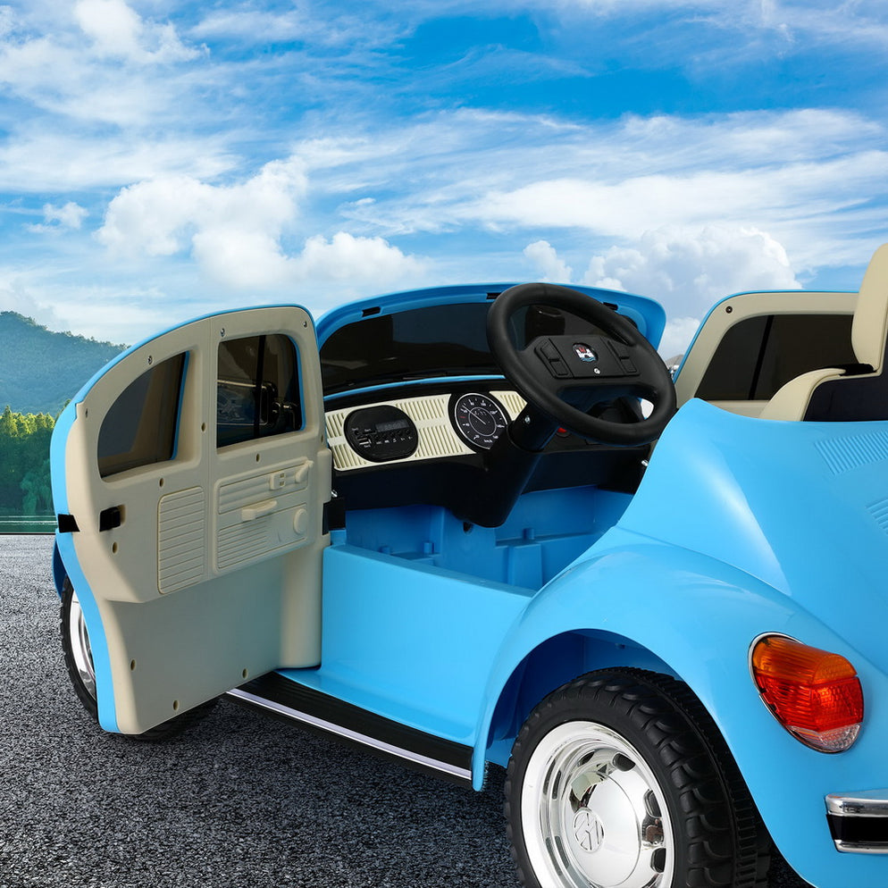 Mini Bug Ride On Volkswagon VW Beetle Officially Licensed Kids Ride On Car with Remote ...