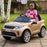 Range Rover Discovery Officially Licensed Kids Ride On Car with Remote Control |  Champagne