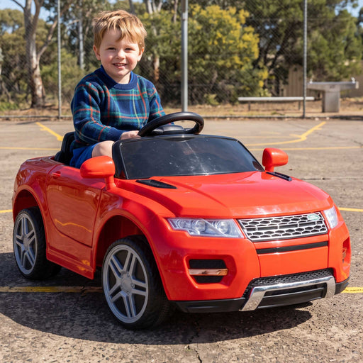 Range Rover Evoque Inspired Kids Ride On Car with Remote Control | Red
