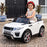 Range Rover Evoque Inspired Kids Ride On Car with Remote Control White