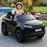Range Rover Evoque Officially Licensed Kids Ride On Car with Remote Control Black