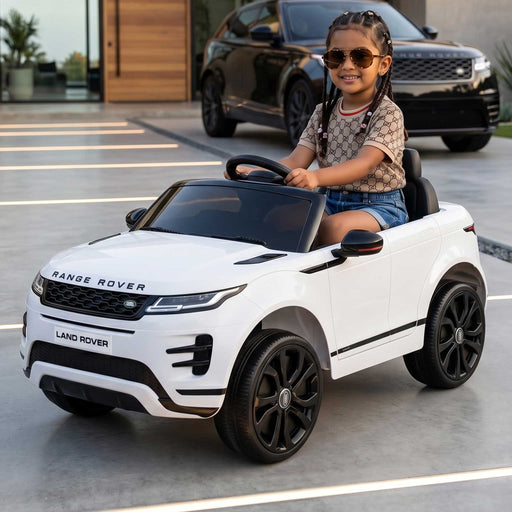 Range Rover Evoque Officially Licensed Kids Ride On Car with Remote Control  White