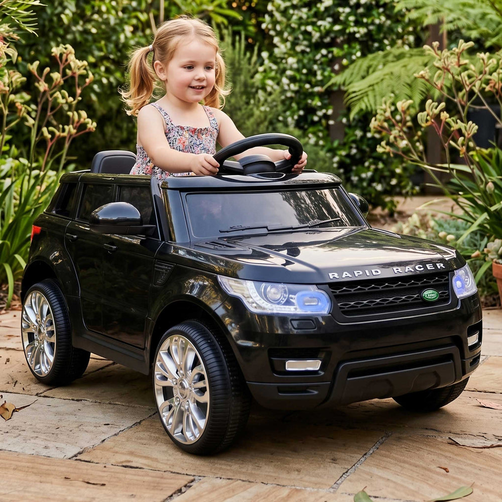 Range Rover Inspired Kids Ride On Car with Remote Control |  Black
