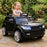 Range Rover Inspired Kids Ride On Car with Remote Control |  Black