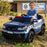 Range Rover Police Inspired Kids Ride On Car with Remote Control | Black