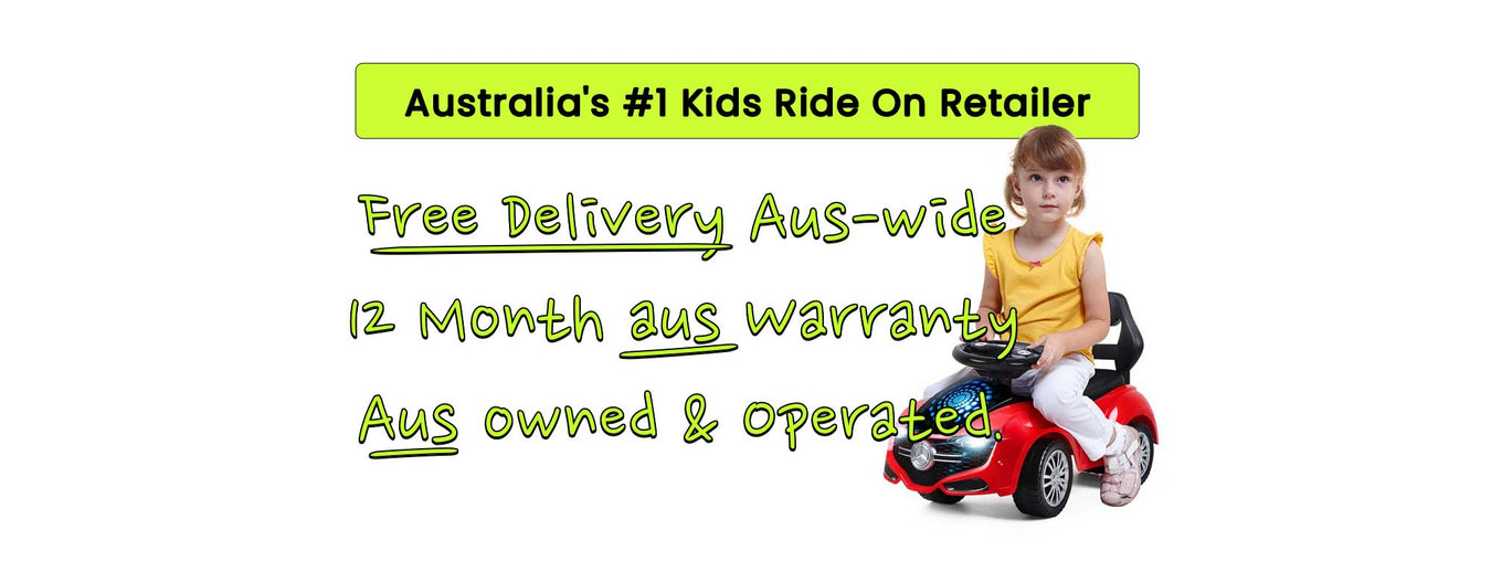 Kids ride on retailer