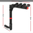 Stand Tall 22 Inch 4 Bike Foldable Rear Car Bike Rack | Black