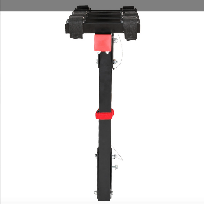 Stand Tall 22 Inch 4 Bike Foldable Rear Car Bike Rack | Black