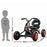 Speed Racer Kids Adjustable Pedal Powered Go Kart Black