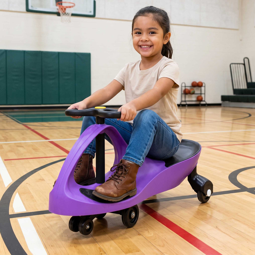 Sunny Days Kids Ride On Swing Car | Violet