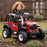 Super Buggy Inspired Kids Ride On Car with Remote Control | Desert Red & Black