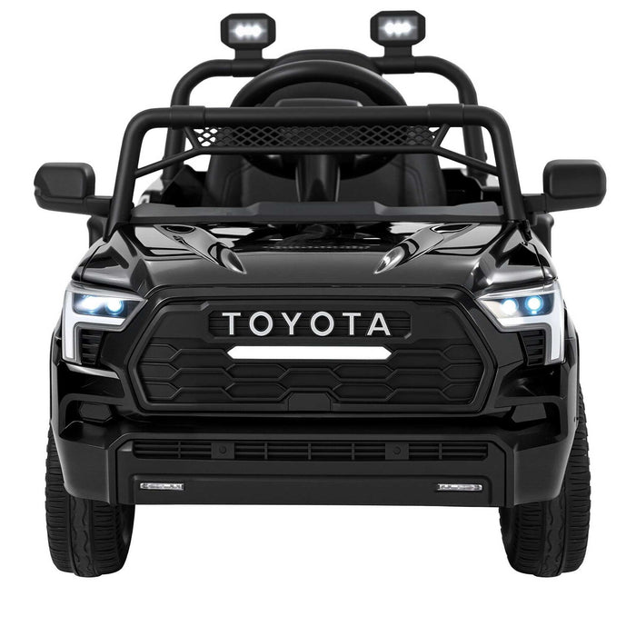 Toyota Sequoia TRD Pro Officially Licensed Off Road Kids Ride On Car with Remote Control-Black