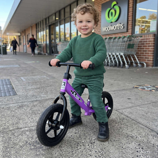 Track Star 12 Inch Kids Balance Bike | Fairy Purple