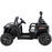 Twin Two Seater Deluxe 12V Off Road Kids Ride On Car Raven Black