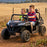Twin Two Seater Deluxe 12V Off Road Kids Ride On Car Raven Black