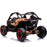 Two Seater Twin Officially Licensed CAN-AM Premium 24V Kids Ride On Buggy with Remote Control Carbon Black