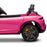 Two Seater Twin Officially Licensed Porsche Taycan Turbo S Kids Ride On SUV with Remote Control Porsche Pink Pig