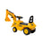 Construction Inspired Kids Ride On Car Excavator Digger | Yellow