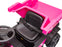 Construction Inspired Dump Truck Bulldozer Kids Ride On Electric Car | Black Pink