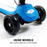 Rovo Junior 3 Wheel Electric Folding Scooter with Adjustable Heights | Sky Blue