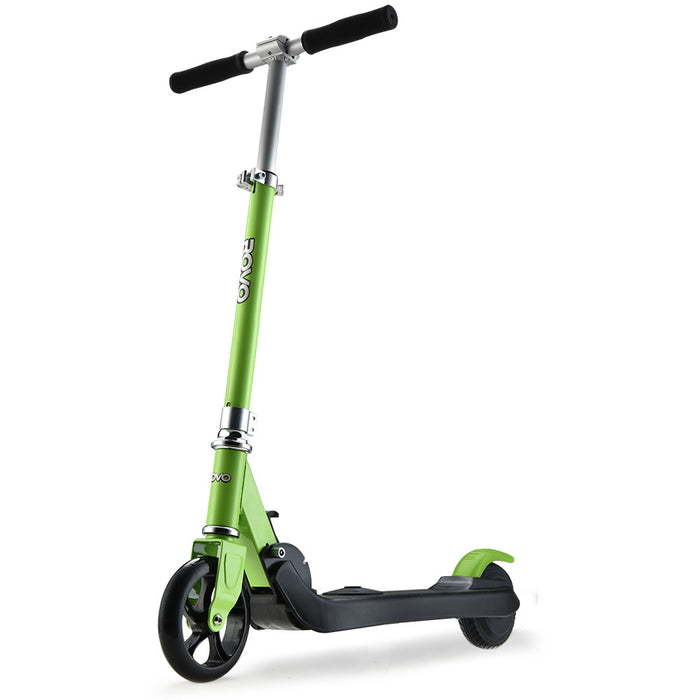 Rovo Junior 2 Wheel Electric Folding Scooter with Adjustable Heights | Slime Green
