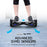 Bullet Hoverboard Self Balancing Electric Scooter Personal Transport by Funado | Grey Carbon