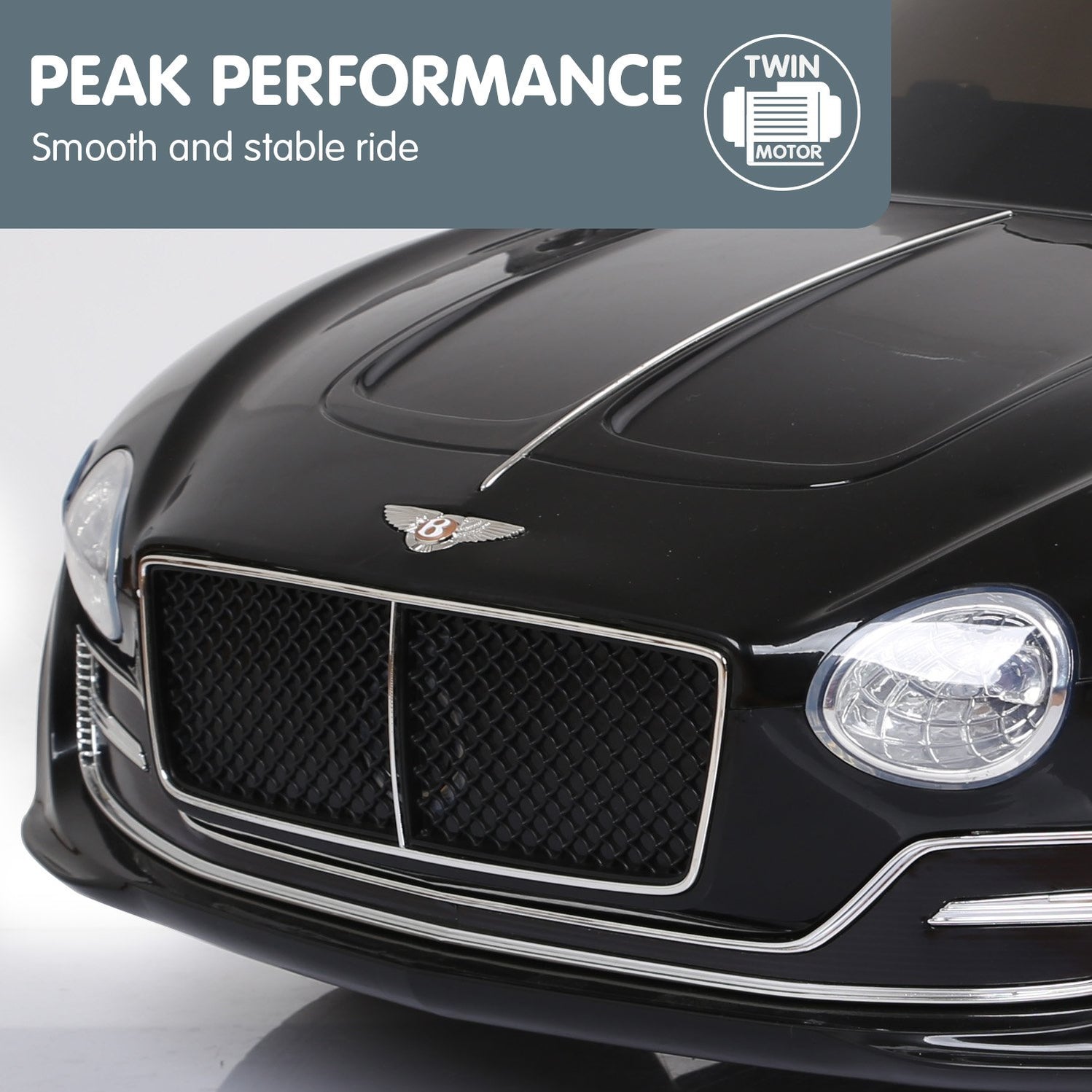 Bentley Officially Licensed Kids Ride On Car with Remote Control | Bla ...