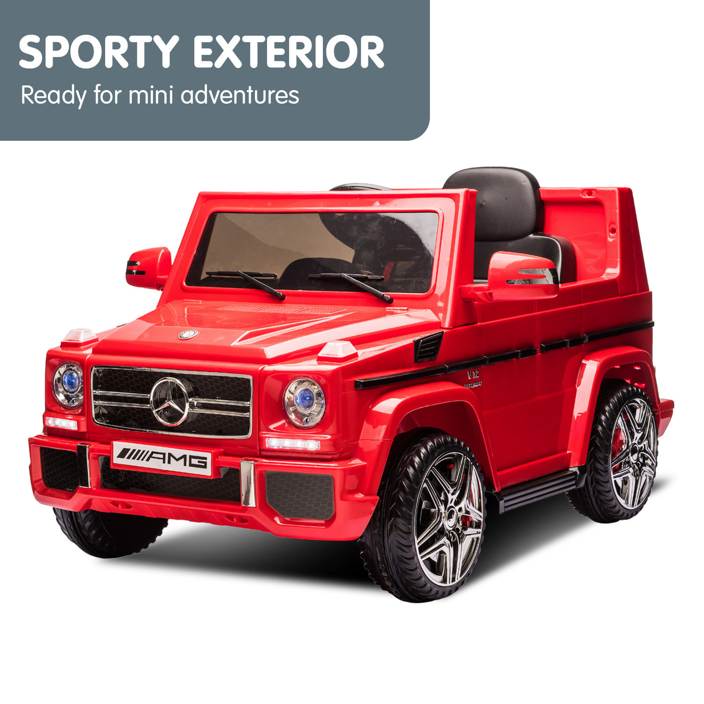 Mercedes Benz G65 AMG Licensed Kids Ride On Car with Remote Control ...