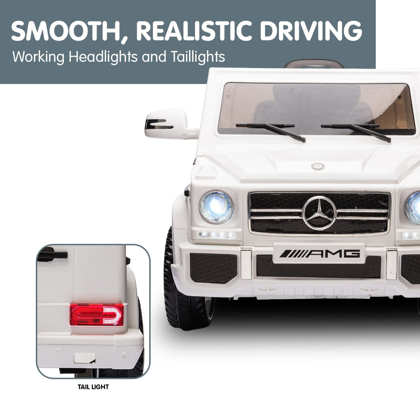 Mercedes Benz G65 AMG Licensed Kids Ride On Car with Remote Control ...