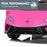Lamborghini Huracán Performante Officially Licensed Kids Ride On Car with Remote Control | Flamingo (Bright Pink)
