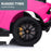Lamborghini Huracán Performante Officially Licensed Kids Ride On Car with Remote Control | Flamingo (Bright Pink)
