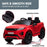 Range Rover Evoque Officially Licensed Kids Ride On Car with Remote Control |  Red