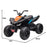 Kids Officially Licensed McLaren Deluxe ATV Ride On Quad Bike | Black