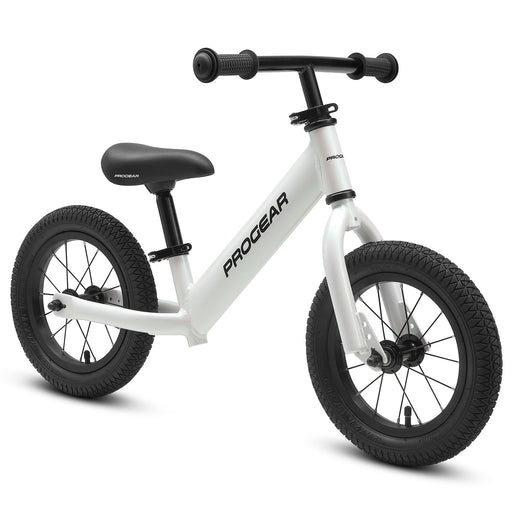 Track Star Zoom Deluxe 12 Inch Kids Balance Bike | White