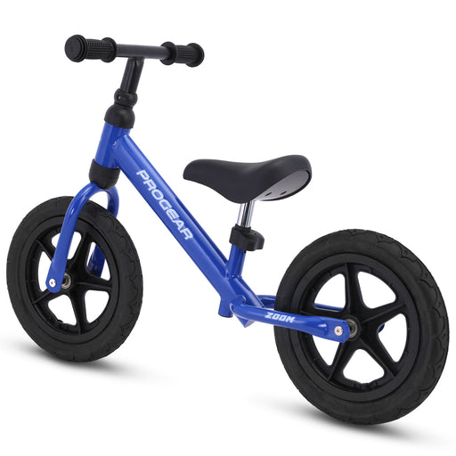 Track Star Deluxe 12 Inch Kids Balance Bike | Blue & Black