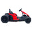 Traditional & Drifting Go Kart 24v Ride On Car | Red & Black