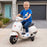 Vespa Licensed Kids Ride On Motorbike Motorcycle | White