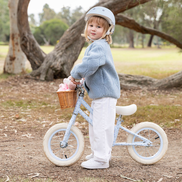 Zalane Briar 12" Inch Kids Balance Bike Soft Blue