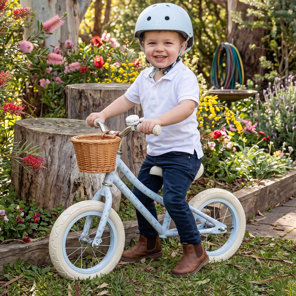 Zalane Briar 12" Inch Kids Balance Bike Soft Blue