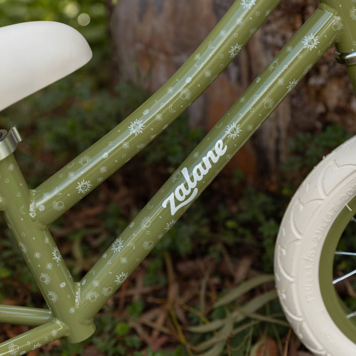 Zalane Cyrus 12" Inch Kids Balance Bike Soft Olive Green